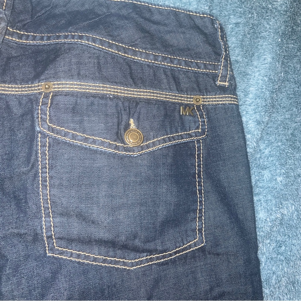 Womens Michael Kors Jeans Dark Wash Size 12 RN # 11818 - Picture 8 of 8